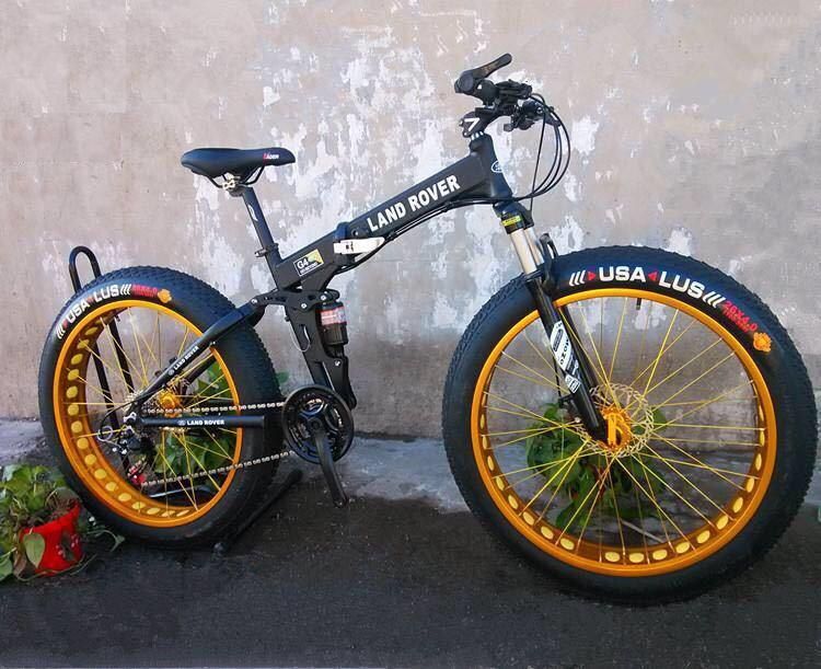 Электро Фэтбайк Land Rover Black купить - электровелосипед Fatbike Land Rover Black